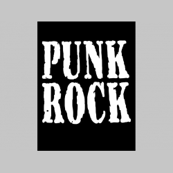 Punk Rock chrbtová nášivka veľkosť cca. A4 (po krajoch neobšívaná) rozmery 36x24cm